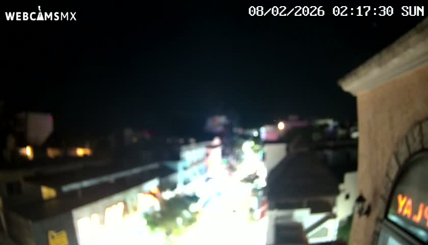Playa del Carmen Avenue Quinta Avenida Live Cam - Solidaridad, Quintana Roo, Mexico
