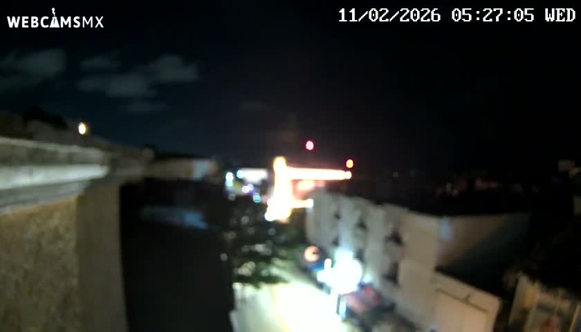 Playa del Carmen Avenue Quinta Avenida Live Cam - Solidaridad, Quintana Roo, Mexico
