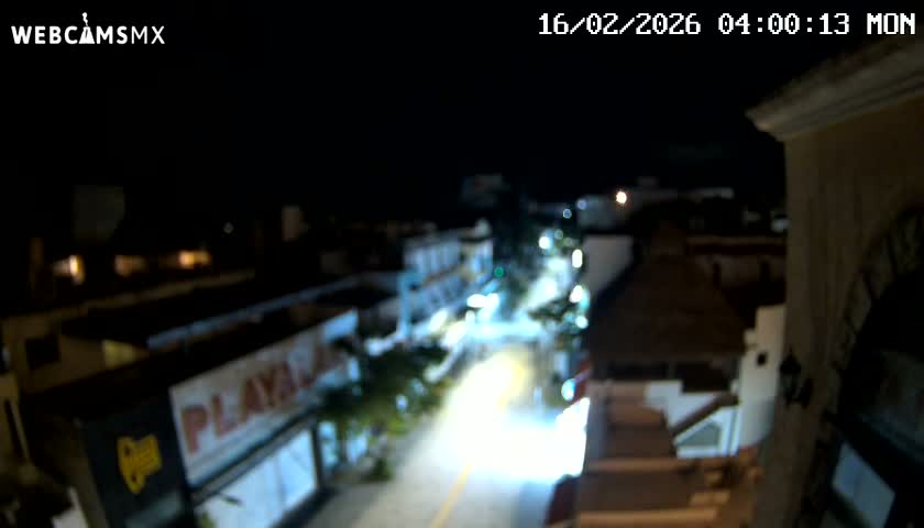 Playa del Carmen Avenue Quinta Avenida Live Cam - Solidaridad, Quintana Roo, Mexico