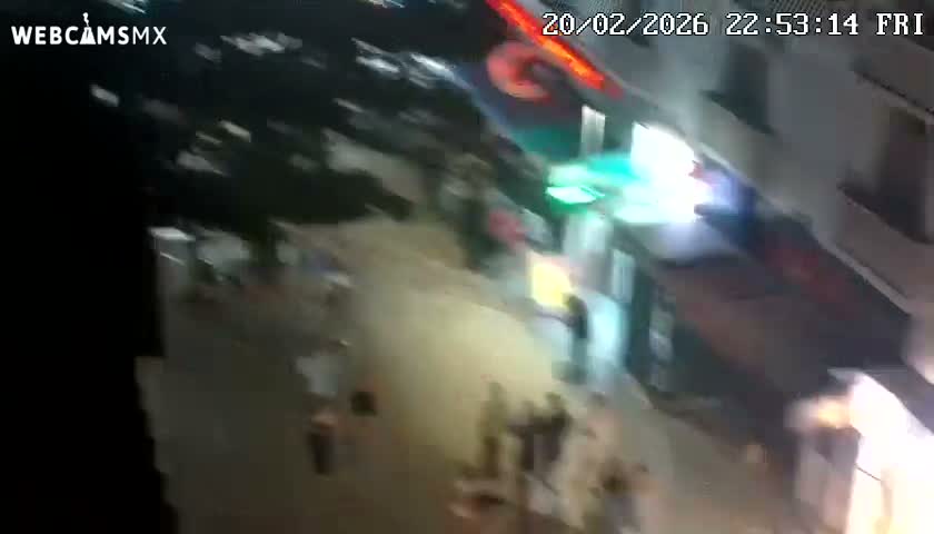 Playa del Carmen Avenue Quinta Avenida Live Cam - Solidaridad, Quintana Roo, Mexico