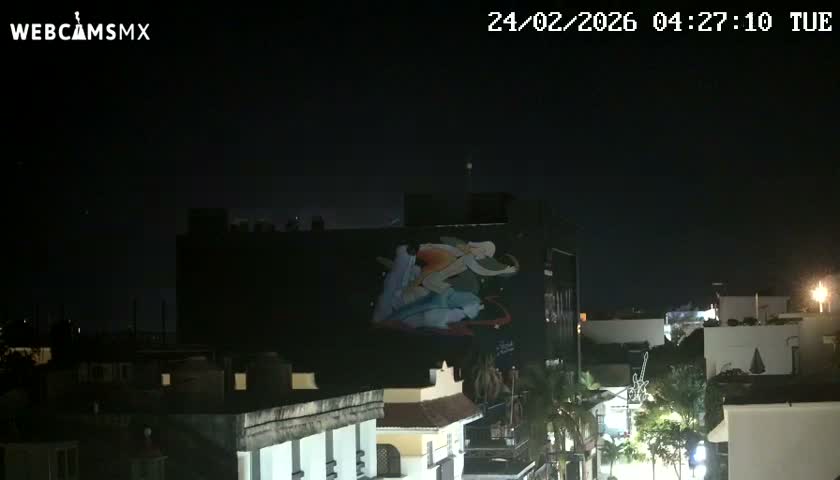 Playa del Carmen Avenue Quinta Avenida Live Cam - Solidaridad, Quintana Roo, Mexico