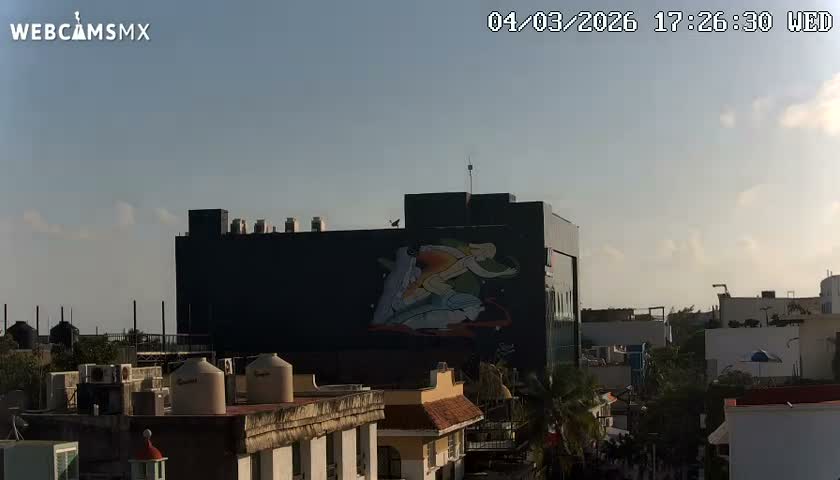 Playa del Carmen Avenue Quinta Avenida Live Cam - Solidaridad, Quintana Roo, Mexico