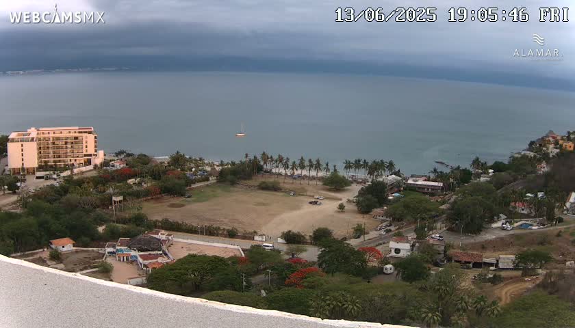 Nuevo Vallarta, Alamar Vallarta Playa La Manzanilla Beach Live Cam - Bahia de Banderas, Nayarit, Mexico