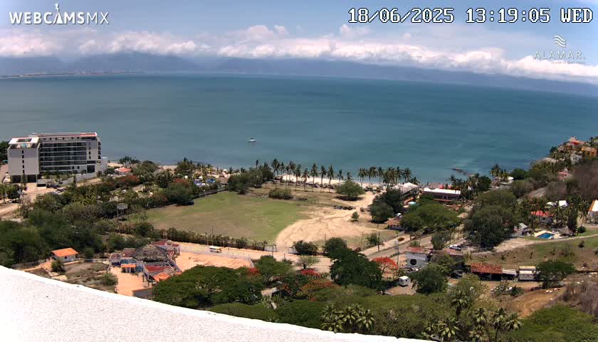 Nuevo Vallarta, Alamar Vallarta Playa La Manzanilla Beach Live Cam - Bahia de Banderas, Nayarit, Mexico