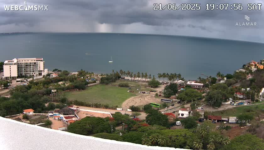 Nuevo Vallarta, Alamar Vallarta Playa La Manzanilla Beach Live Cam - Bahia de Banderas, Nayarit, Mexico
