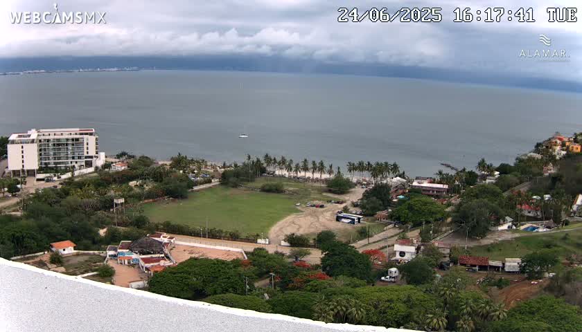 Nuevo Vallarta, Alamar Vallarta Playa La Manzanilla Beach Live Cam - Bahia de Banderas, Nayarit, Mexico
