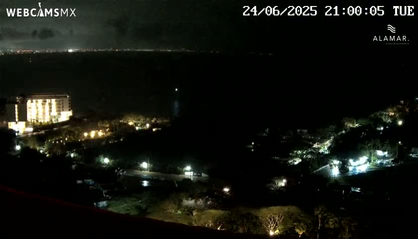 Nuevo Vallarta, Alamar Vallarta Playa La Manzanilla Beach Live Cam - Bahia de Banderas, Nayarit, Mexico