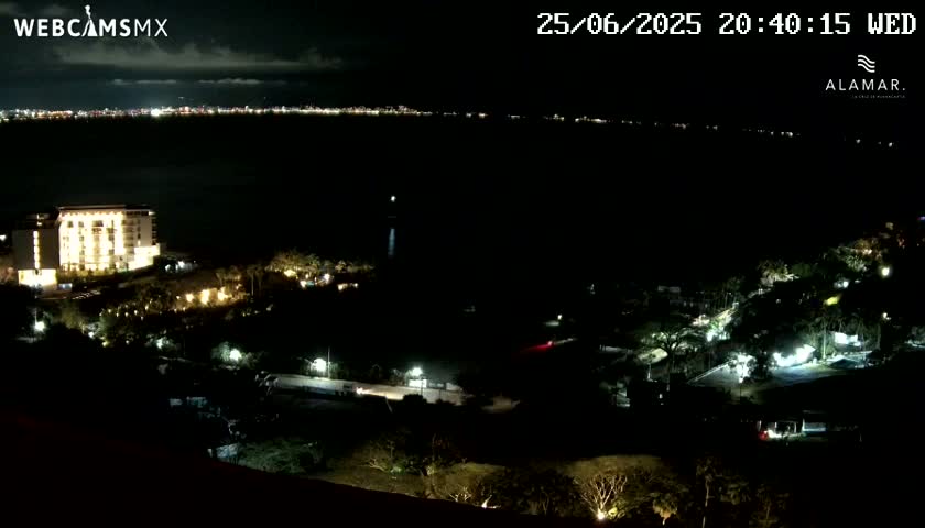 Nuevo Vallarta, Alamar Vallarta Playa La Manzanilla Beach Live Cam - Bahia de Banderas, Nayarit, Mexico