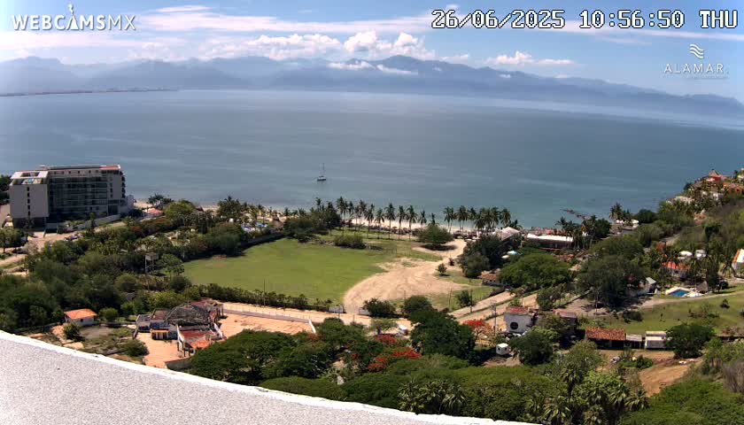 Nuevo Vallarta, Alamar Vallarta Playa La Manzanilla Beach Live Cam - Bahia de Banderas, Nayarit, Mexico