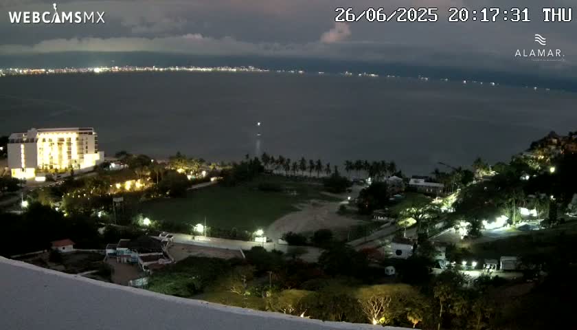 Nuevo Vallarta, Alamar Vallarta Playa La Manzanilla Beach Live Cam - Bahia de Banderas, Nayarit, Mexico