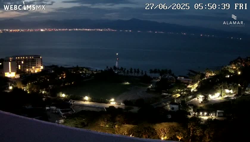 Nuevo Vallarta, Alamar Vallarta Playa La Manzanilla Beach Live Cam - Bahia de Banderas, Nayarit, Mexico