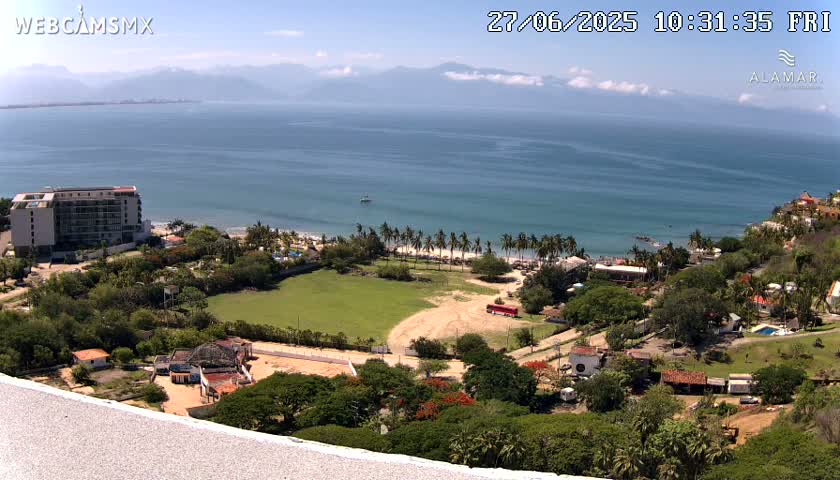 Nuevo Vallarta, Alamar Vallarta Playa La Manzanilla Beach Live Cam - Bahia de Banderas, Nayarit, Mexico