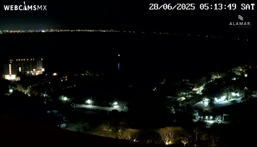 Nuevo Vallarta, Alamar Vallarta Playa La Manzanilla Beach Live Cam - Bahia de Banderas, Nayarit, Mexico