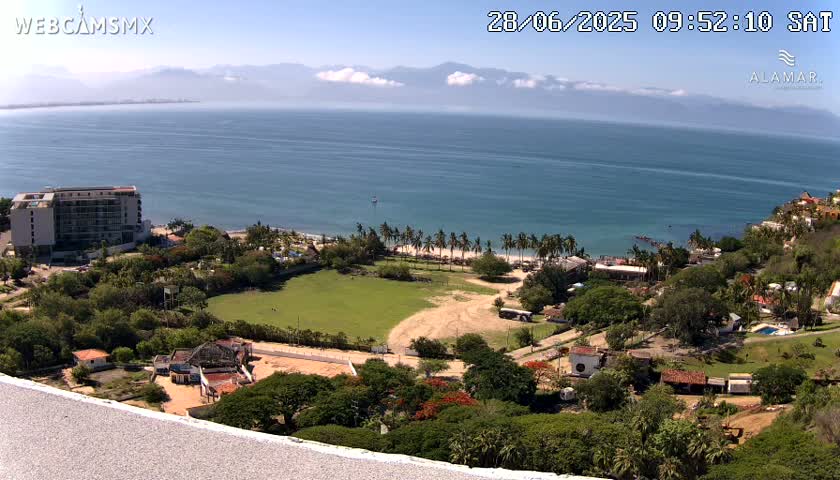 Nuevo Vallarta, Alamar Vallarta Playa La Manzanilla Beach Live Cam - Bahia de Banderas, Nayarit, Mexico