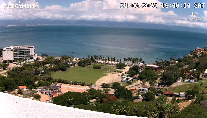 Nuevo Vallarta, Alamar Vallarta Playa La Manzanilla Beach Live Cam - Bahia de Banderas, Nayarit, Mexico