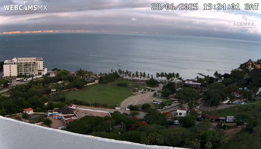 Nuevo Vallarta, Alamar Vallarta Playa La Manzanilla Beach Live Cam - Bahia de Banderas, Nayarit, Mexico