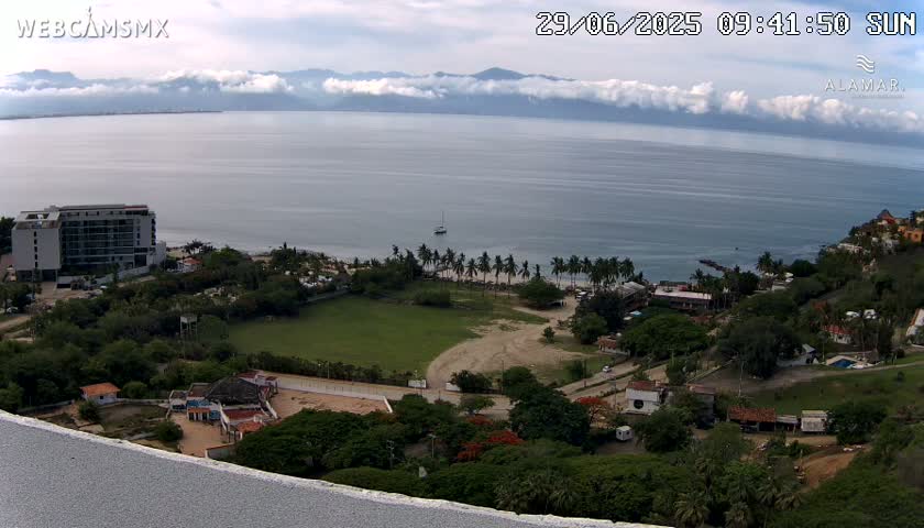 Nuevo Vallarta, Alamar Vallarta Playa La Manzanilla Beach Live Cam - Bahia de Banderas, Nayarit, Mexico