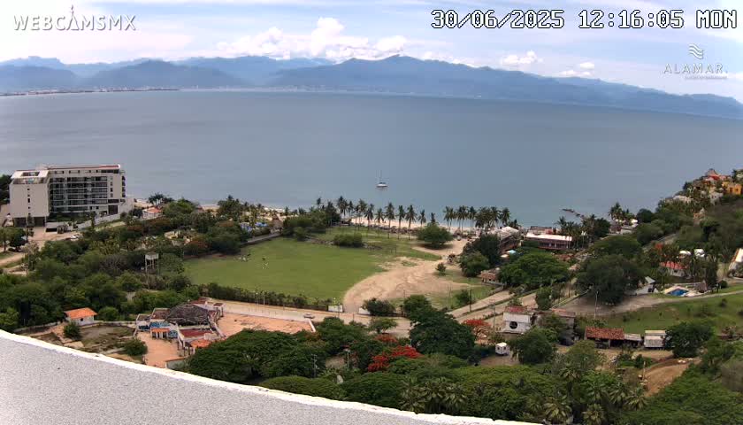 Nuevo Vallarta, Alamar Vallarta Playa La Manzanilla Beach Live Cam - Bahia de Banderas, Nayarit, Mexico