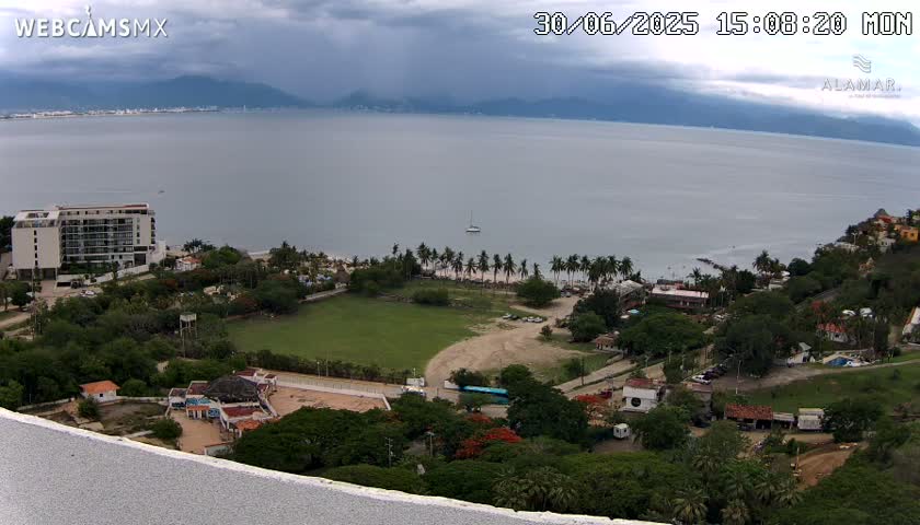 Nuevo Vallarta, Alamar Vallarta Playa La Manzanilla Beach Live Cam - Bahia de Banderas, Nayarit, Mexico