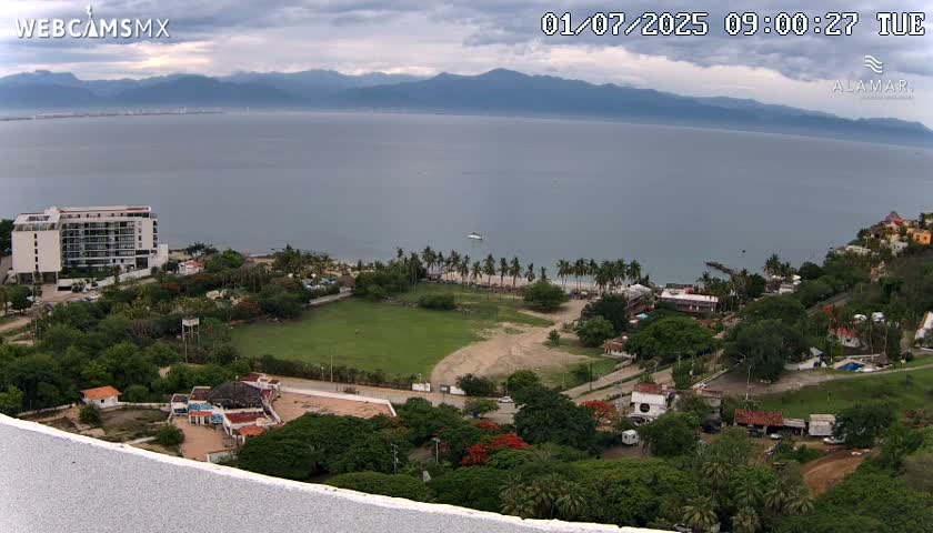 Nuevo Vallarta, Alamar Vallarta Playa La Manzanilla Beach Live Cam - Bahia de Banderas, Nayarit, Mexico