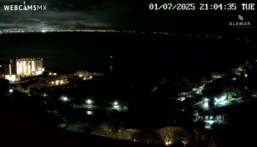 Nuevo Vallarta, Alamar Vallarta Playa La Manzanilla Beach Live Cam - Bahia de Banderas, Nayarit, Mexico
