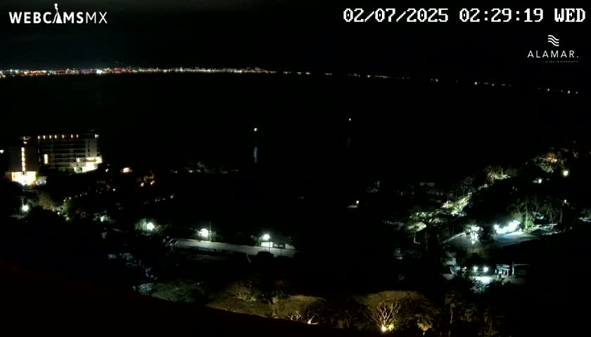 Nuevo Vallarta, Alamar Vallarta Playa La Manzanilla Beach Live Cam - Bahia de Banderas, Nayarit, Mexico