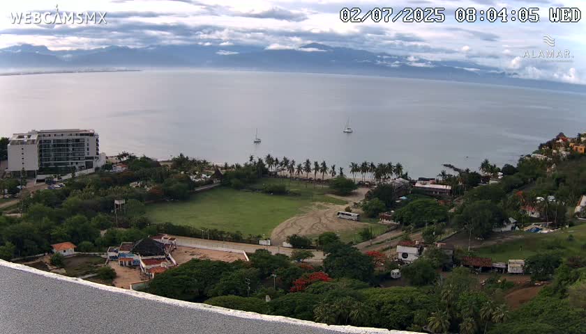 Nuevo Vallarta, Alamar Vallarta Playa La Manzanilla Beach Live Cam - Bahia de Banderas, Nayarit, Mexico