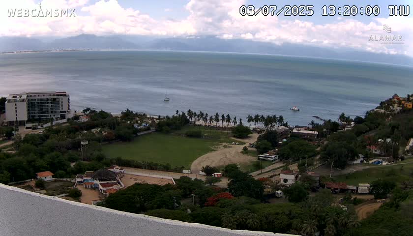 Nuevo Vallarta, Alamar Vallarta Playa La Manzanilla Beach Live Cam - Bahia de Banderas, Nayarit, Mexico