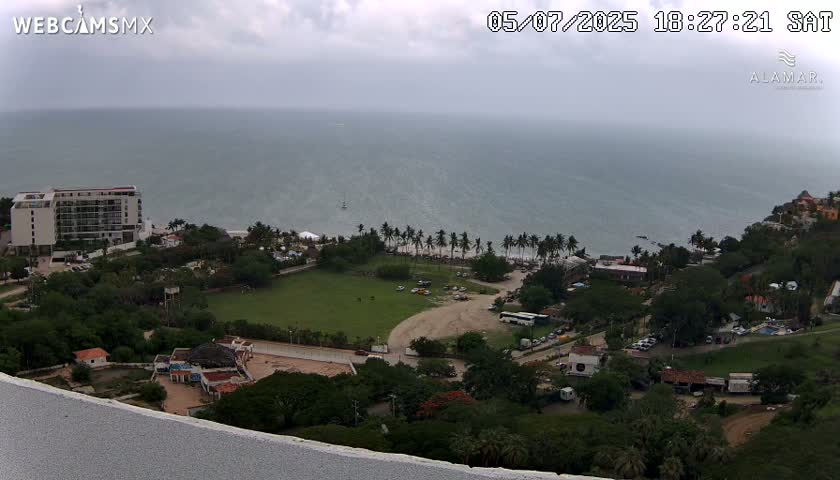 Nuevo Vallarta, Alamar Vallarta Playa La Manzanilla Beach Live Cam - Bahia de Banderas, Nayarit, Mexico