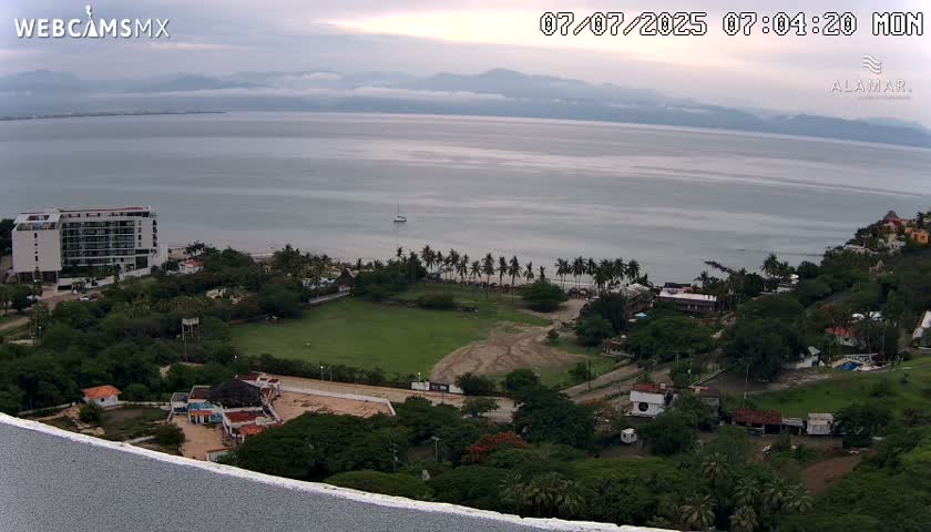 Nuevo Vallarta, Alamar Vallarta Playa La Manzanilla Beach Live Cam - Bahia de Banderas, Nayarit, Mexico