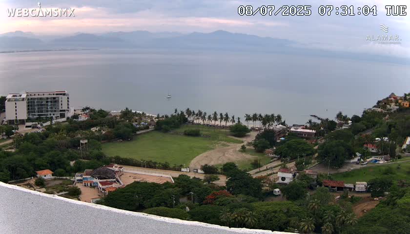 Nuevo Vallarta, Alamar Vallarta Playa La Manzanilla Beach Live Cam - Bahia de Banderas, Nayarit, Mexico