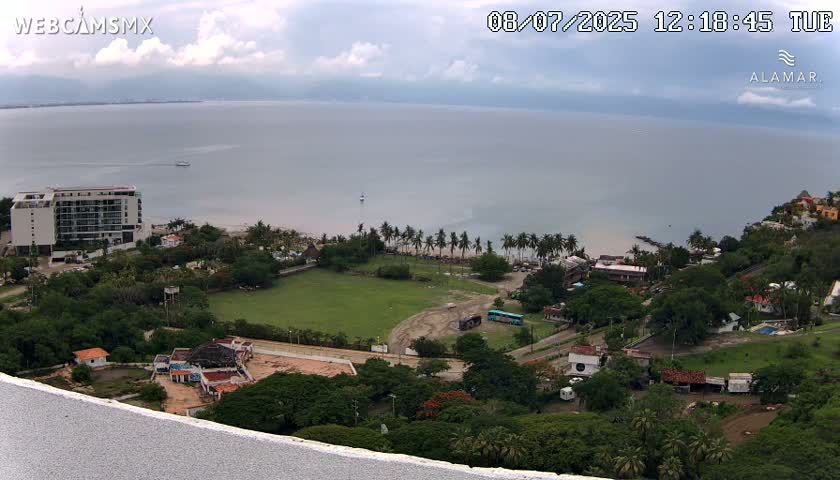 Nuevo Vallarta, Alamar Vallarta Playa La Manzanilla Beach Live Cam - Bahia de Banderas, Nayarit, Mexico
