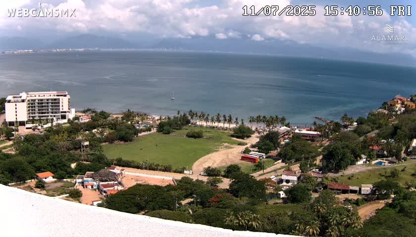 Nuevo Vallarta, Alamar Vallarta Playa La Manzanilla Beach Live Cam - Bahia de Banderas, Nayarit, Mexico