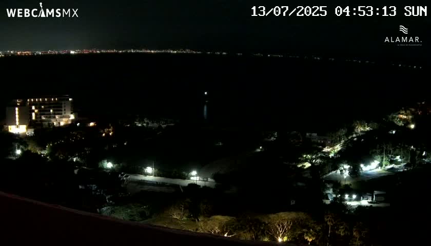 Nuevo Vallarta, Alamar Vallarta Playa La Manzanilla Beach Live Cam - Bahia de Banderas, Nayarit, Mexico