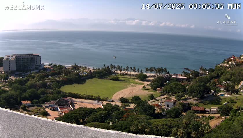 Nuevo Vallarta, Alamar Vallarta Playa La Manzanilla Beach Live Cam - Bahia de Banderas, Nayarit, Mexico