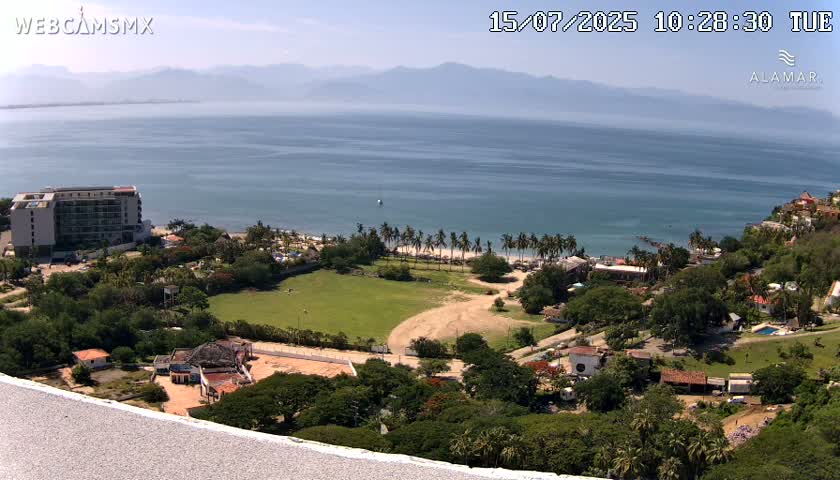 Nuevo Vallarta, Alamar Vallarta Playa La Manzanilla Beach Live Cam - Bahia de Banderas, Nayarit, Mexico