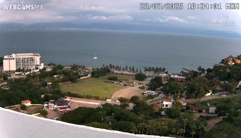 Nuevo Vallarta, Alamar Vallarta Playa La Manzanilla Beach Live Cam - Bahia de Banderas, Nayarit, Mexico