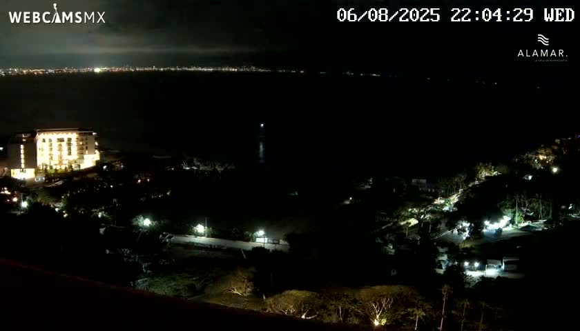 Nuevo Vallarta, Alamar Vallarta Playa La Manzanilla Beach Live Cam - Bahia de Banderas, Nayarit, Mexico