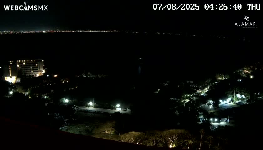 Nuevo Vallarta, Alamar Vallarta Playa La Manzanilla Beach Live Cam - Bahia de Banderas, Nayarit, Mexico