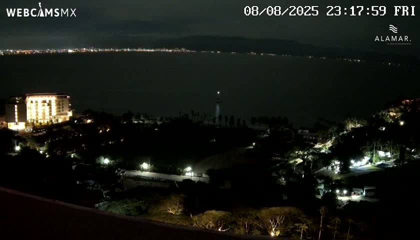 Nuevo Vallarta, Alamar Vallarta Playa La Manzanilla Beach Live Cam - Bahia de Banderas, Nayarit, Mexico