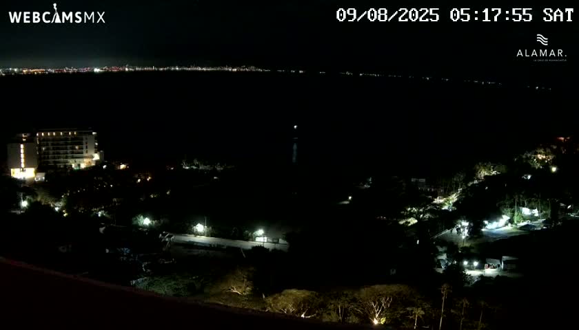 Nuevo Vallarta, Alamar Vallarta Playa La Manzanilla Beach Live Cam - Bahia de Banderas, Nayarit, Mexico