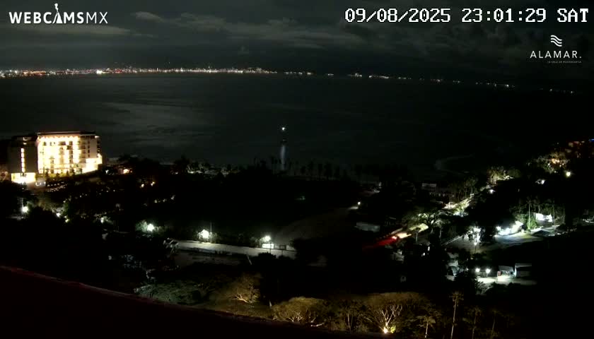 Nuevo Vallarta, Alamar Vallarta Playa La Manzanilla Beach Live Cam - Bahia de Banderas, Nayarit, Mexico