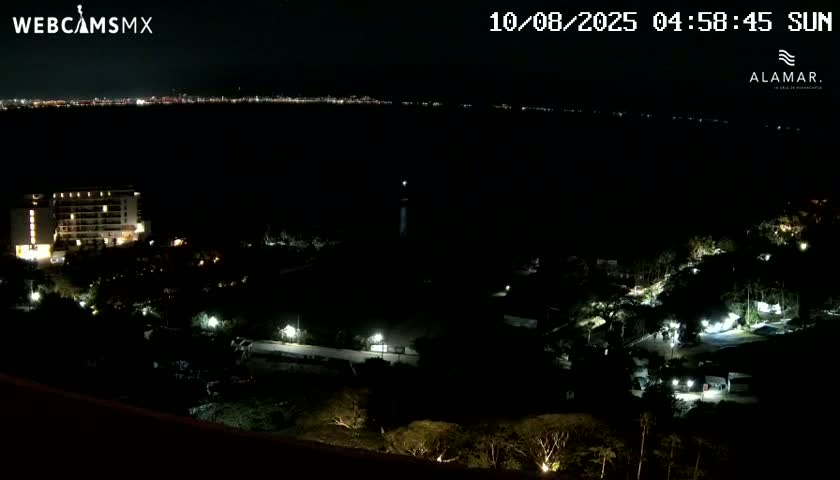 Nuevo Vallarta, Alamar Vallarta Playa La Manzanilla Beach Live Cam - Bahia de Banderas, Nayarit, Mexico