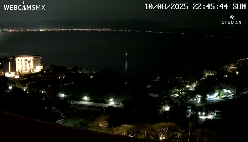 Nuevo Vallarta, Alamar Vallarta Playa La Manzanilla Beach Live Cam - Bahia de Banderas, Nayarit, Mexico