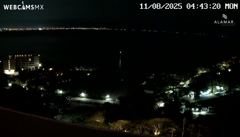 Nuevo Vallarta, Alamar Vallarta Playa La Manzanilla Beach Live Cam - Bahia de Banderas, Nayarit, Mexico