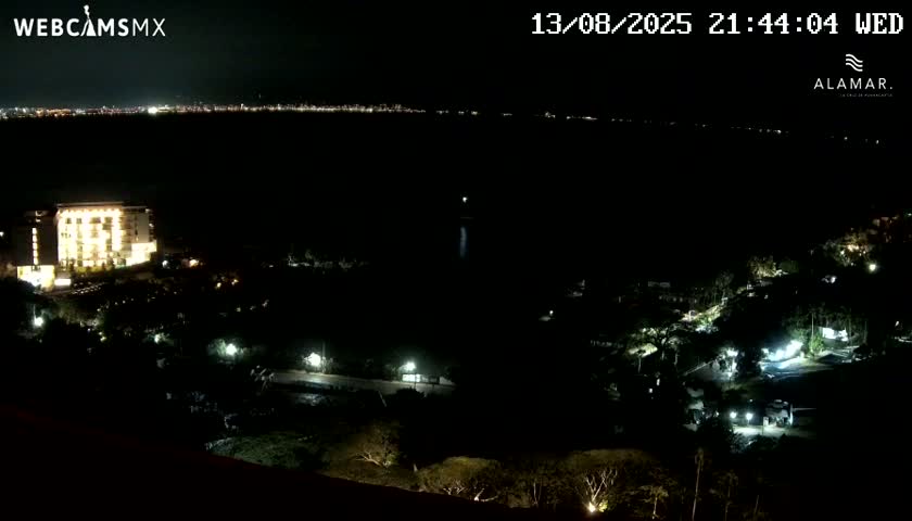 Nuevo Vallarta, Alamar Vallarta Playa La Manzanilla Beach Live Cam - Bahia de Banderas, Nayarit, Mexico
