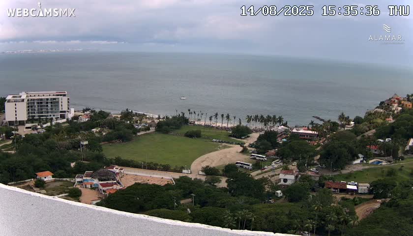 Nuevo Vallarta, Alamar Vallarta Playa La Manzanilla Beach Live Cam - Bahia de Banderas, Nayarit, Mexico