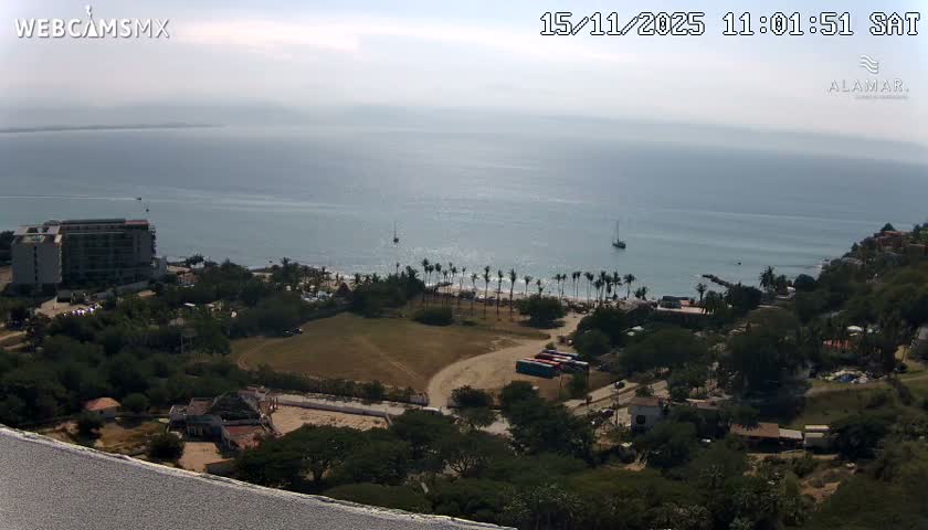 Nuevo Vallarta, Alamar Vallarta Playa La Manzanilla Beach Live Cam - Bahia de Banderas, Nayarit, Mexico