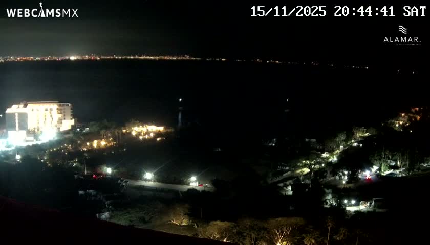 Nuevo Vallarta, Alamar Vallarta Playa La Manzanilla Beach Live Cam - Bahia de Banderas, Nayarit, Mexico
