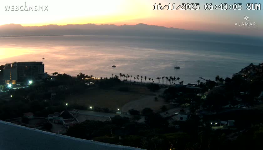 Nuevo Vallarta, Alamar Vallarta Playa La Manzanilla Beach Live Cam - Bahia de Banderas, Nayarit, Mexico